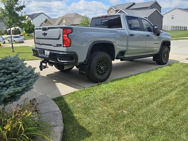 Truck Hardware Gatorback Anodized ZR2 Mud Flaps - Set of 4 - Fits