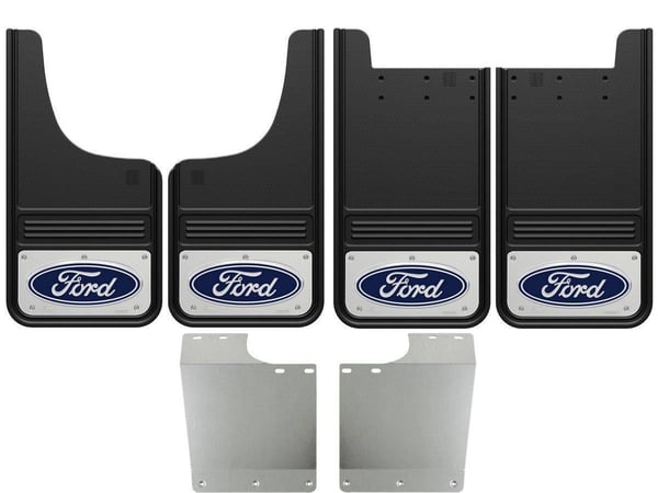 1999-2016 Ford F250/F350 Blue Oval Gatorback Mud Flap Set