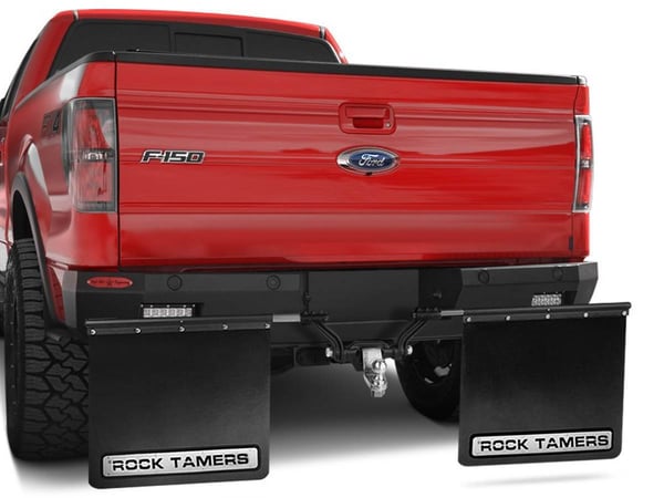 Rock Tamers Hitch Mounted Mud Flaps