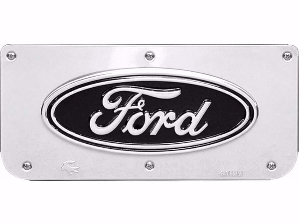 Ford Logo Single Plate With Screws For 14"