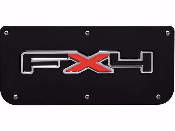 FX4 Black Wrap Plate With Screws For 14"