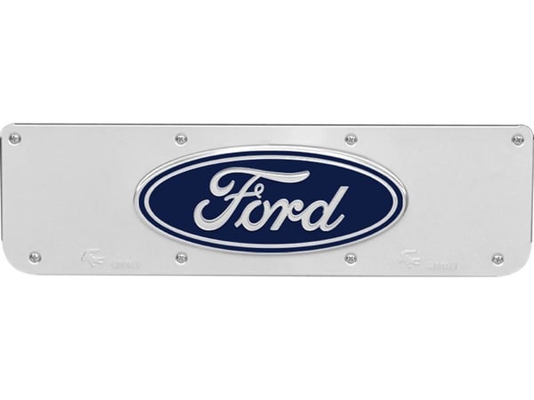 Gatorback Replacement Plate - Ford Cobalt Blue - Single 19"-21" Dually Plate