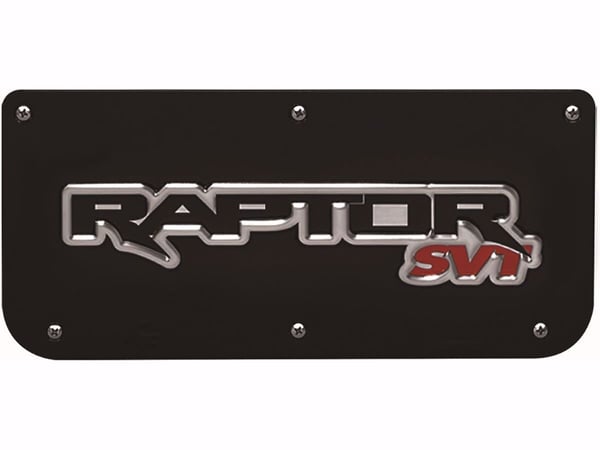 SVT Raptor Black Wrap Plate & Screws 14"