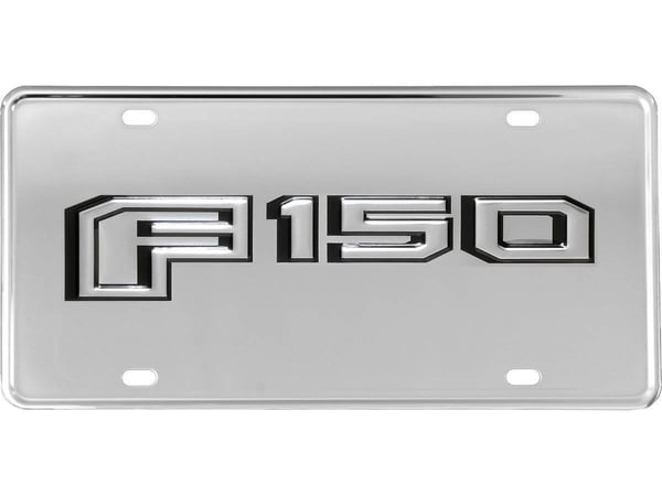 Gatorgear F150-2 Logo Black License Plat