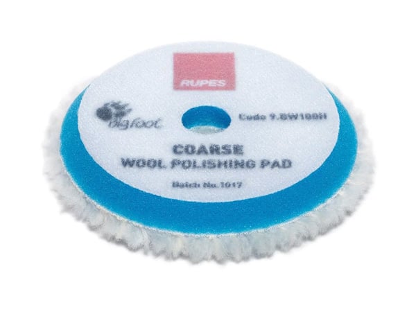 Rupes 3.5"/90mm Coarse Blue Wool Polishing Pad