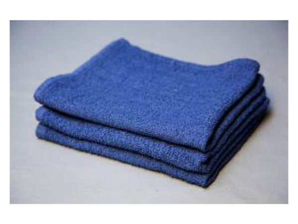 Brotex 20"X20" Terry Towels - Blue dyed; 1 Dozen