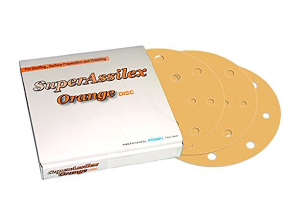 Eagle Abrasives 6" Super Assilex Disc: K1200 Orange