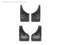 Picture of WeatherTech No-Drill Mud Flaps - Front & Rear Set