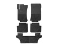 Picture of WeatherTech All-Weather Floor Mats - Front, Rear & 3rd Row - Black