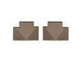 Picture of WeatherTech All-Weather Floor Mats - Rear - Tan