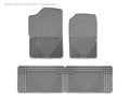 Picture of WeatherTech All-Weather Floor Mats - 1st & 2nd Row - Grey
