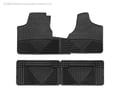Picture of WeatherTech All-Weather Floor Mats - 1st & 2nd Row - Black
