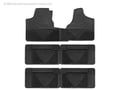 Picture of WeatherTech All-Weather Floor Mats - Front, Rear & 3rd Row - Black
