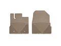 Picture of WeatherTech All-Weather Floor Mats - 1st Row - Driver & Passenger - Tan