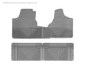 Picture of WeatherTech All-Weather Floor Mats - 1st & 2nd Row - Grey