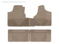 Picture of WeatherTech All-Weather Floor Mats - 1st & 2nd Row - Tan
