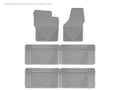 Picture of WeatherTech All-Weather Floor Mats - Front, Rear & 3rd Row - Gray
