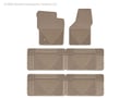 Picture of WeatherTech All-Weather Floor Mats - Front, Rear & 3rd Row - Tan