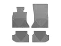 Picture of WeatherTech All-Weather Floor Mats - 1st & 2nd Row - Grey