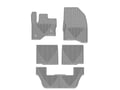 Picture of WeatherTech All-Weather Floor Mats - Front, Rear & 3rd Row - Gray