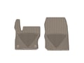 Picture of WeatherTech All-Weather Floor Mats - 1st Row - Driver & Passenger - Tan