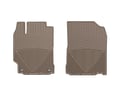Picture of WeatherTech All-Weather Floor Mats - 1st Row - Driver & Passenger - Tan