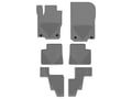 Picture of WeatherTech All-Weather Floor Mats - Front, Rear & 3rd Row - Gray