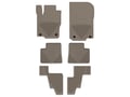 Picture of WeatherTech All-Weather Floor Mats - Front, Rear & 3rd Row - Tan
