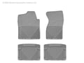 Picture of WeatherTech All-Weather Floor Mats - Front, Rear & 3rd Row - Gray