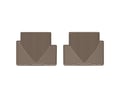 Picture of WeatherTech All-Weather Floor Mats - Rear - Tan