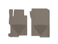 Picture of WeatherTech All-Weather Floor Mats - 1st Row - Driver & Passenger - Tan
