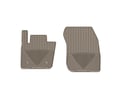 Picture of WeatherTech All-Weather Floor Mats - 1st Row - Driver & Passenger - Tan