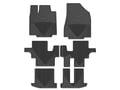 Picture of WeatherTech All-Weather Floor Mats - Front, Rear & 3rd Row - Black