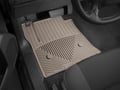 Picture of WeatherTech All-Weather Floor Mats - 1st Row - Driver & Passenger - Tan