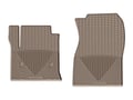 Picture of WeatherTech All-Weather Floor Mats - 1st Row - Driver & Passenger - Tan