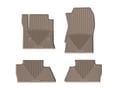 Picture of WeatherTech All-Weather Floor Mats - 1st & 2nd Row - Tan