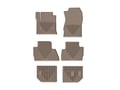 Picture of WeatherTech All-Weather Floor Mats - Front, Rear & 3rd Row - Tan