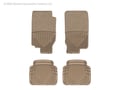 Picture of WeatherTech All-Weather Floor Mats - 1st & 2nd Row - Tan