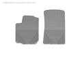 Picture of WeatherTech All-Weather Floor Mats - 1st Row - Driver & Passenger - Gray
