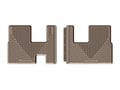 Picture of WeatherTech All-Weather Floor Mats - 3rd Row - Tan