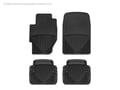 Picture of WeatherTech All-Weather Floor Mats - 1st & 2nd Row - Black