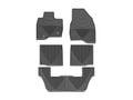 Picture of WeatherTech All-Weather Floor Mats - Front, Rear & 3rd Row - Black