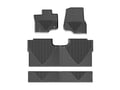 Picture of WeatherTech All-Weather Floor Mats - Front, Rear & 3rd Row - Black