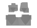 Picture of WeatherTech All-Weather Floor Mats - 1st & 2nd Row - Grey