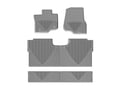 Picture of WeatherTech All-Weather Floor Mats - Front, Rear & 3rd Row - Gray