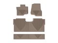 Picture of WeatherTech All-Weather Floor Mats - Front, Rear & 3rd Row - Tan