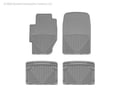 Picture of WeatherTech All-Weather Floor Mats - 1st & 2nd Row - Grey