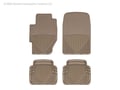 Picture of WeatherTech All-Weather Floor Mats - 1st & 2nd Row - Tan