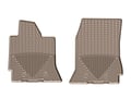Picture of WeatherTech All-Weather Floor Mats - 1st Row - Driver & Passenger - Tan