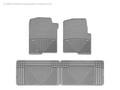 Picture of WeatherTech All-Weather Floor Mats - 1st & 2nd Row - Grey